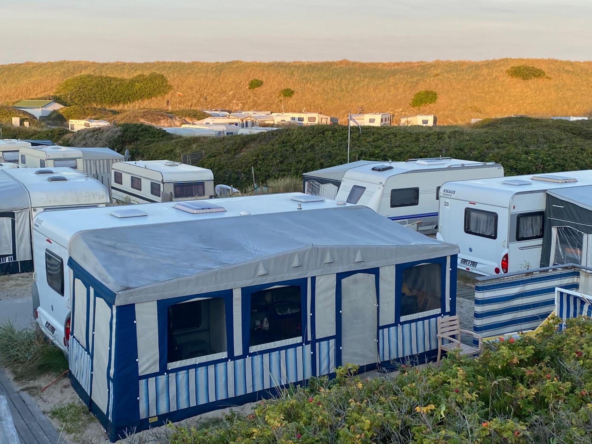 Wohnwagenvermietung Hoernum / Sylt 외부 사진