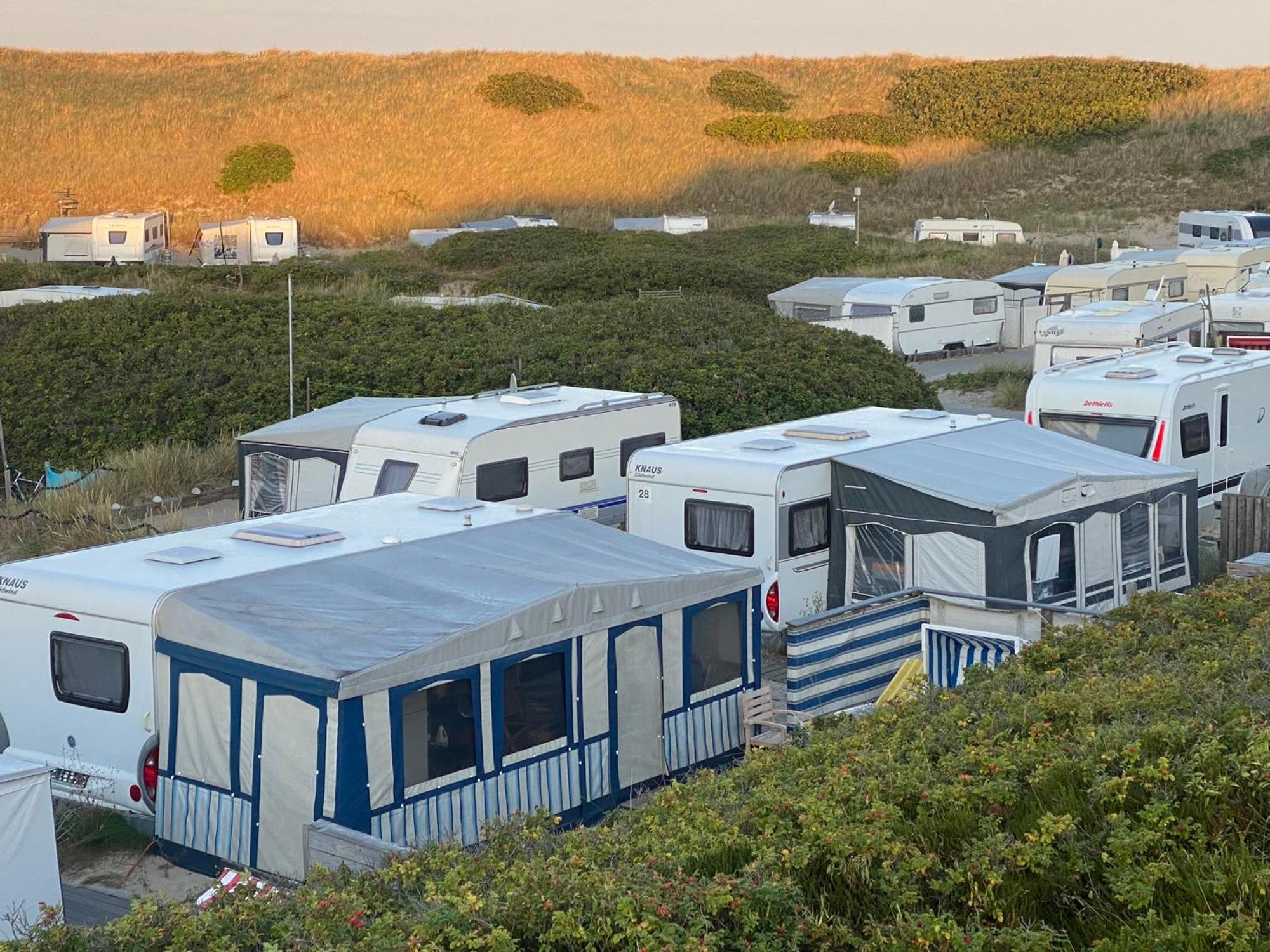 Wohnwagenvermietung Hoernum / Sylt 외부 사진